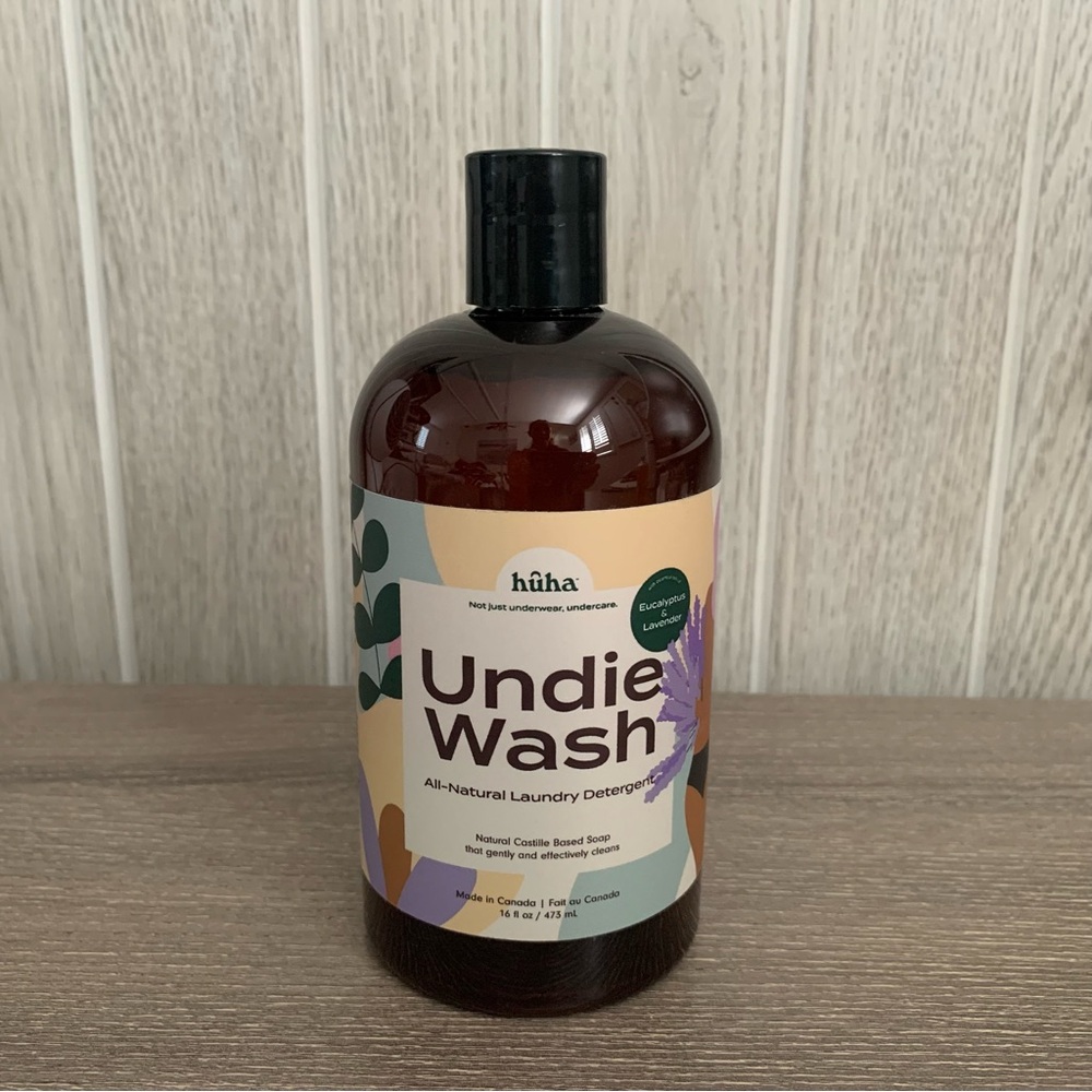 Huha Undie Wash All Natural Laundry Detergent 16 oz